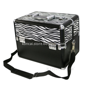 Contains Toiletry Bag Travel Kit Pu Leather Cosmetic Case Wholesale Cosmetic Bags